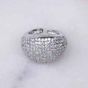 Pass Diamond Tester VVS Lab Grown Ring Iced Out 14Kt Oro blanco Hip Hop Lujo Hombres Anillo personalizado Último diseño Joyería fina - Product Image 6