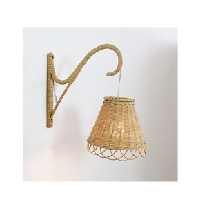 hot sale Rustic Pendant <b>Light</b> Hand Woven <b>Rope</b> Cage Basket Rattan Hanging Lamp Wicker Coastal Retro <b>Light</b> Fixtures for home - Product Image 3