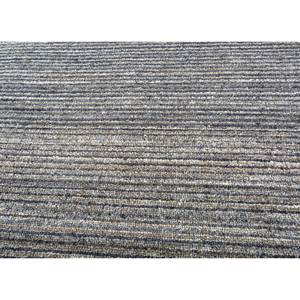 Alfombra Tesoro de Lana y Viscosa Tejida a Mano con Rayas Azules para Uso Doméstico-Hwv-51058 - Product Image 3