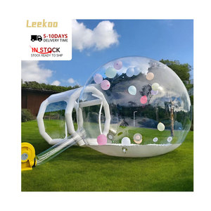 Inflable transparente BubbleTent cúpula transparente globo tienda de jardín para fiesta en casa boda parques evento exposición soplado - Product Image 4