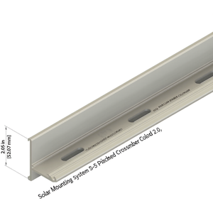 Sistema de Montaje Solar S-5, Travesaño Perforado ColorGard 2.0 - Product Image 2