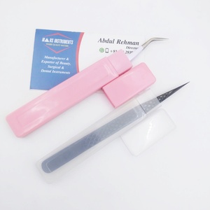 Pinzas para pestañas, logotipo personalizado, Etiqueta Privada, contenedor, tubo, embalaje, acero sostenible - Product Image 1