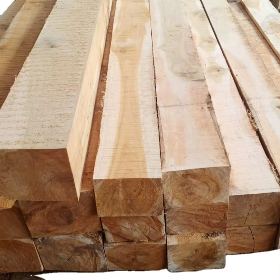 Best Price Laos Teak Round Logs with Bark High-Quality Timber Raw Materials