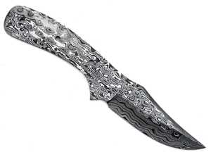 มีดเหล็กดามัสกัสช่องว่างคุณภาพสูงสำหรับการทำมีดมืออาชีพและการปรับแต่งแบบทำเอง - Product Image 3