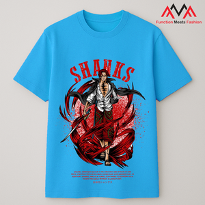 เสื้อยืดแขนสั้นพิมพ์ลายกราฟิกสีน้ำเงินทรงปกติสำหรับผู้ชาย FMF ผลิตจากผ้าฝ้าย 65% + สแปนเด็กซ์ 35% เหมาะสำหรับใส่ลำลอง สตรีทแวร์ และชุดชายหาด - Product Image 6