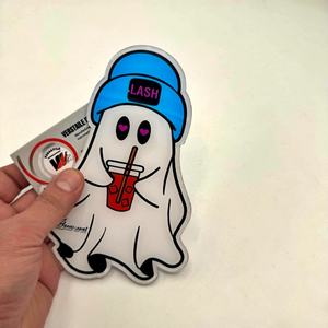 Blue Cap Ghost Print Lash Tiles Private Label Lash Plate <b>Eyelash</b> Extension Acrylic Magnetic Custom Tile Flower Diamond - Product Image 2