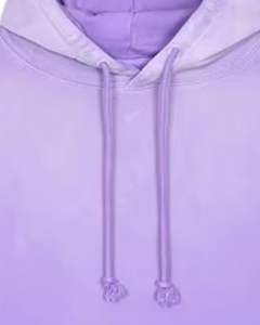 Sudadera con Capucha Morada Lavanda para Mujer, Sudadera Holgada de Felpa, Ropa Urbana Lisa, Fabricante Personalizado, Venta al por Mayor - Product Image 6