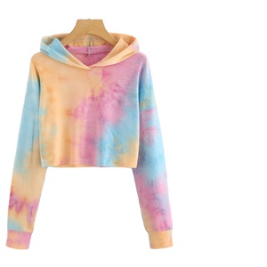 Venta caliente mujeres Crop Top sudaderas con capucha Sudadera Mujer manga larga Crop Top pulóver Sudadera con capucha Streetwear 2025 - Product Image 6