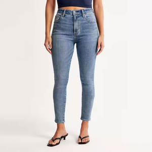 Dernier design, service OEM, pantalon en jean pour femmes, confortable, respirant, jean de qualité supérieure pour femmes - Product Image 4