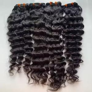 Mechones de pelo indio virgen 100% de alta calidad, estilos ondulados naturales, ondas profundas sueltas, precio al por mayor de Vietnam - Product Image 1