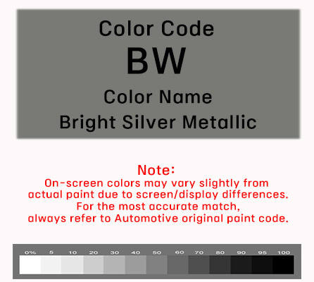 Bright Silver Metallic