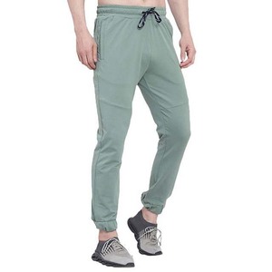 Vêtements de style décontracté pour hommes, pantalons de jogging extensibles en coton mélangé doux, pantalons pour hommes confortables, droits, à rayures incurvées - Product Image 5