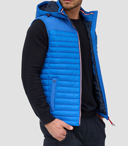 Chaqueta Cortavientos Ligera y Transpirable para Hombre, de Nailon, con Capucha, Impermeable, de Secado Rápido, con Forro de Plumón - Product Image 5