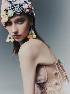 TREASURE <b>Top</b> _ couture luxury <b>top</b> from local brand Vietnam - Product Image 4