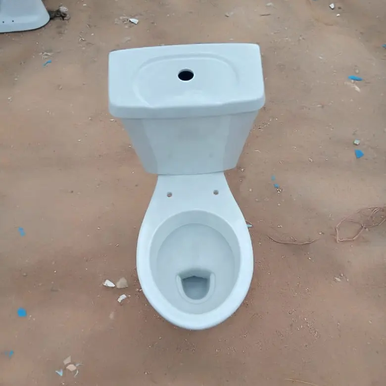 Qualità di esportazione Sanitari Bagno in Stile Classico Bagno In Ceramica Due Pezzi WC Water Closet di Figura Rotonda WC Sedile