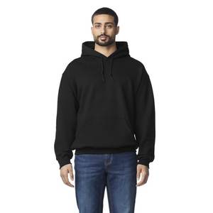 Sweat à capuche en polaire uni pour homme et homme corpulent - Polyester/coton - Product Image 5