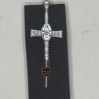 Onstyle Sports Men's Durable Stainless Steel Brass Kilt Pin Sword Shape Highland Bagpiper Scottish Piper Customizable Size Music