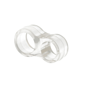 Fermaporta Traslucido per Maniglia (Confezione Blister da 4 Unità) - Product Image 1