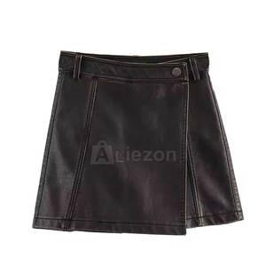 Jupes en cuir élégantes pour femmes avec un design moderne Jupes en cuir pour femmes Jupes en cuir réglables - Product Image 5