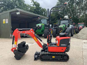 Vente en gros Mini pelle originale Pelles Kubota compactes Mini tracteur Kubota K008-5 K008-3 en vente Livraison gratuite - Product Image 2