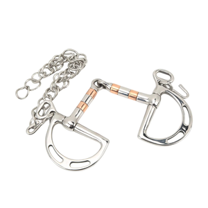 Cadena de Brida de Acero Inoxidable Duradera con Anillo en D, Impresa a Medida, 125mm, Certificación CE, Antibacteriana, Herramientas para Caballos y Herradores - Product Image 4