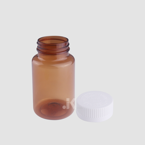 Soluciones de Empaque JK desde Ho Chi Minh City, Mejor Precio de Envío, Botella PET Marrón de Lujo de 120 ml para Empaque de Píldoras, Vitaminas y Polvos M0273 - Product Image 4