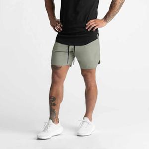 Pantalones cortos deportivos informales de secado rápido para hombre, pantalones de playa finos de seda helada, estilo Formal de cintura media, logotipo personalizado, bolsillo trasero, opciones móviles - Product Image 3