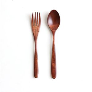 Juego de cubiertos de madera, cubiertos de diseño clásico, cubiertos de madera de calidad creativa, juego de cubiertos de vajilla al mejor precio - Product Image 3