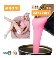 Caoutchouc de silicone liquide de haute qualité pour la fabrication de jouets sexuels, dildos, poupées en silicone de qualité alimentaire, faux seins naturels