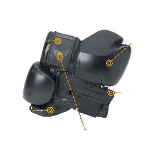 Guantes de Boxeo de Piel Sintética de Alta Calidad para Entrenamiento de Lucha, Impermeables, Antideslizantes, los Mejores de Pakistán, para Boxeo Tailandés, MMA, Kick Boxing, Unisex - Product Image 4