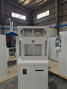 Gabinete de seguridad mejorada Soporte de panel de pantalla táctil duradero Ranuras de montaje periférico para fabricación de chapa metálica de hardware interno - Product Image 4