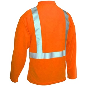 Trafic de sécurité réfléchissant Fluorescent Hi Vis High Viz Visibility Workwear Safety Work Class 3 chemises de construction - Product Image 5
