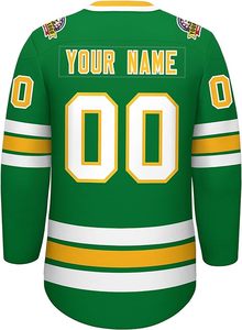 Maillot de hockey sur glace réversible bon marché de la ligue universitaire de sublimation personnalisé à la mode Offre Spéciale - Product Image 3