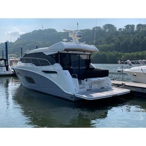 Yacht sportif Sea Ray Sundancer 460 2017, 7 m, aluminium et fibre de verre, avec moteur inboard/outboard, état neuf, avec remorque en option - Product Image 1