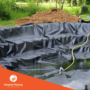 Géomembrane HDPE professionnelle pour les bassins paysagers assurant une base stable pour l'élevage de poissons, les lotus et les nénuphars - Product Image 5