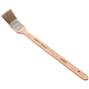Brosse industrielle NLLE pour bricolage, 40 mm de large, 48 mm de longueur de poils, poils naturels, manche en bois, nylon, pour applications de peinture murale - Product Image 3
