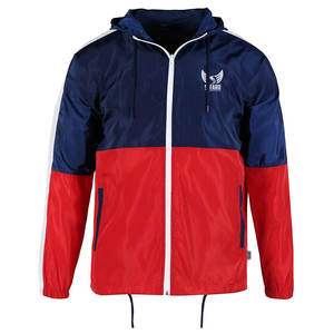 Street Wear coupe-vent coupe ample nouveau design couleur unie hommes coupe-vent veste d'hiver - Product Image 1