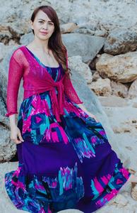 2025 Ele New Bolero Short <b>Shrug</b> Poncho Cardigan High Quality Loose Knit Cape Solid Plus Size Tank for Women Autumn Beach Wear - Product Image 2