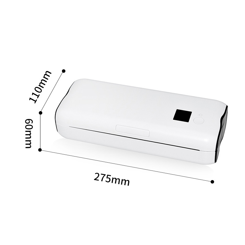HZTZ Portable Wireless A4 Thermal Printer High-Speed Compatible 