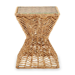 Table d'appoint en jacinthe d'eau de luxe, table d'appoint de qualité supérieure pour les essentiels ménagers - Product Image 4