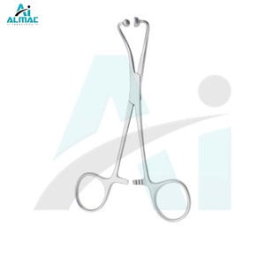 Pince à serviette à boule manuelle ALMAC, pince chirurgicale en acier inoxydable, certifiée CE, pour draps, hôpitaux, applications de laboratoire - Product Image 1