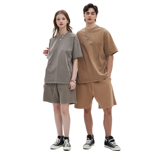 Bulk Unisex Drop Shoulder Streetwear camiseta de gran tamaño Boxy Fit 100% algodón en blanco liso lavado ácido Vintage camiseta para hombres - Product Image 1