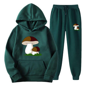 Ensemble de survêtements à capuche athlétique élégant pour femmes, combinant survêtements mode et performance pour femmes - Product Image 1