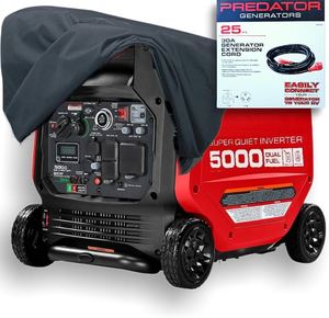 Générateur Inverter Bi-essence SUPER SILENCIEUX de QUALITÉ SUPÉRIEURE, NOUVEAU, PRE-DATOR 5000 Watts, avec Démarrage à Distance et Technologie CO SECURE - Product Image 2