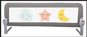 Hot Sale PlayKids Tragbare Bett gitter Kinder Verstellbare Kunststoff Bett gitter Schutz Sicherheits schutz Baby Zaun Bettwäsche Krippe Barriere - Product Image 4