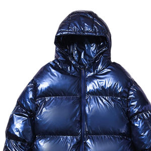 Chaqueta acolchada brillante para hombre de alta calidad 100%/chaqueta acolchada brillante personalizable multicolor de alta calidad - Product Image 2