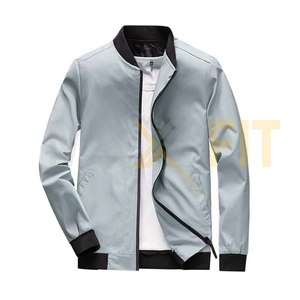 Maxfit ชุดกีฬา2023สำหรับผู้ชายเสื้อแจ็กเก็ตบอมเบอร์ทรงสลิมฟิตลำลองผ้าแคนวาสสำหรับฤดูใบไม้ผลิและฤดูใบไม้ร่วงขนาด4XL ใหม่ - Product Image 2