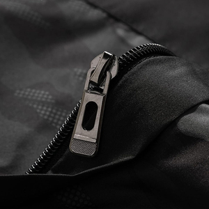 Chaqueta de lluvia de poliéster suave de talla grande para hombre de diseño personalizado cazadora impermeable de calle alta para correr al aire libre Lona de invierno - Product Image 3