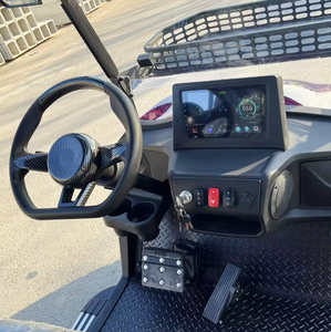 Carrito de Golf Eléctrico Auténtico, Homologado para Circular por la Calle, con Tracción en las 4 Ruedas, Motor sin Escobillas de 60/72V, Batería de Litio, Motor de 5000W, Más de 80 km/h - Product Image 3