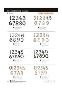 2025 New Design Best Quality Indian Exporter of High quality <b>Decorative</b> numerals new design - Product Image 4